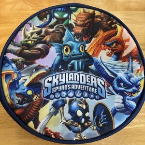 Skylanders Spyro's Adventure Round Carrying Case 8.5 Inch Round Case